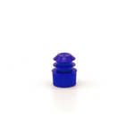 12mm Flange Cap Blue 1000/cs