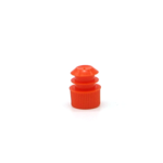 12mm Flange Cap Orange 1000/cs